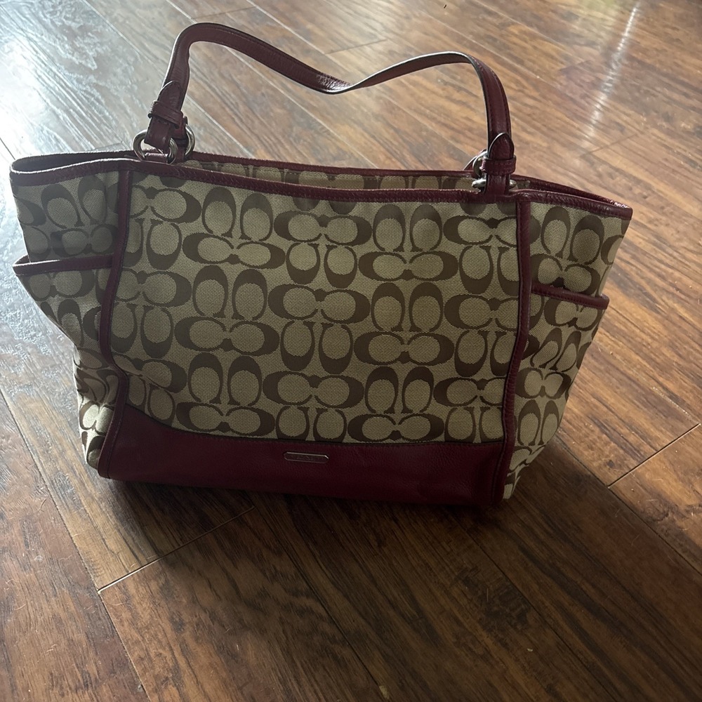COACH Signature C Park Carrier Large Tote